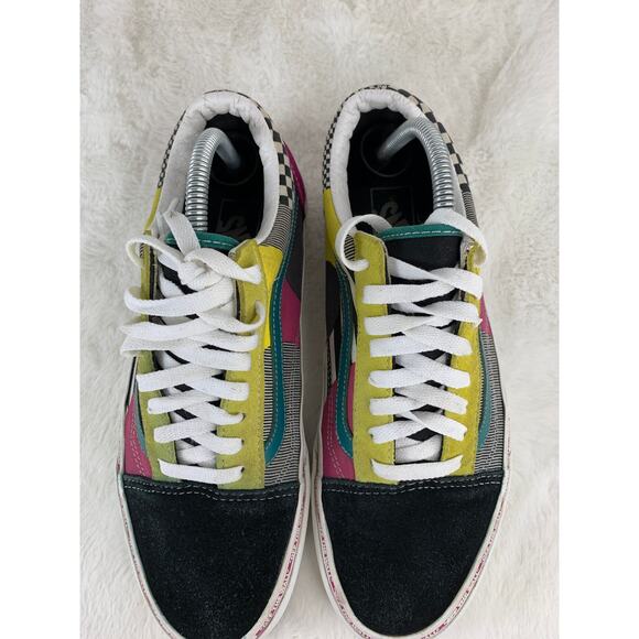 Vans Off The Wall Low Top Multicolor Sneakers Men’s 9 Women’s 10.5 - Picture 7 of 8